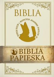 Biblia papieska. Autor: ks. bp Kazimierz Romaniuk. Dadada.pl Okładka książki Biblia papieska