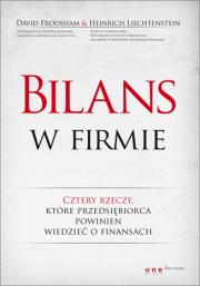 Okładka książki Bilans w firmie