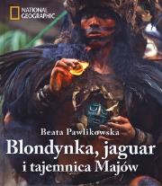 Okładka książki Blondynka, jaguar i tajemnica - Pawlikowska twarda