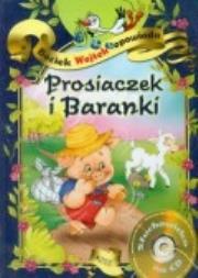 Bociek Wojtek opowiada Prosiaczek i Baranki + cd. Autor: Bociek Wojtek. Dadada.pl Okładka książki Bociek Wojtek opowiada Prosiaczek i Baranki + cd