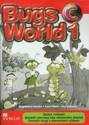 Bugs World 1C WB MACMILLAN. Autor: Magdalena Kondro, Carol Read, Ana Soberon. Dadada.pl Okładka książki Bugs World 1C WB MACMILLAN