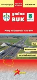 Okładka książki Buk - plan miasta, mapa gminy