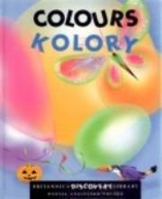 Okładka książki Colours / Kolory + CD Britannica Discovery Library. Wersja angielsko - polski