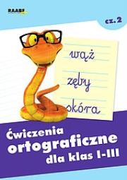 Okładka książki Ćwiczenia ortograficzne dla klas I-III cz.2 (BPZ)