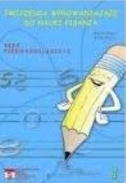 Okładka książki Ćwiczenia wprowadzające do nauki pisania - Będę pierwszoklasistą. Część 1