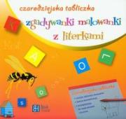 Czarodziejska tabliczka Zgadywanki malowanki z literkami. Autor: praca zbiorowa. Dadada.pl Okładka książki Czarodziejska tabliczka Zgadywanki malowanki z literkami