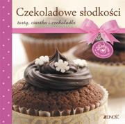 Czekoladowe słodkości. Torty, ciastka i czekoladki. Autor:   Praca zbiorowa. Dadada.pl Okładka książki Czekoladowe słodkości. Torty, ciastka i czekoladki