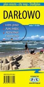 Okładka książki Darłowo. Plan miasta z Mapą Gminy Darłowo