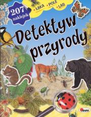 Detektyw przyrody... łąka, pole, las. Autor: Robert Dzwonkowski. Dadada.pl Okładka książki Detektyw przyrody... łąka, pole, las