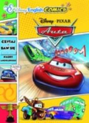 Okładka książki Disney English Comics. Auta