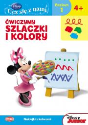 Okładka książki Disney ucz się z nami. Klub Przyjaciół.Ćw.szlaczki