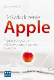 Doświadczenie Apple. Autor: Carmine Gallo. Dadada.pl Okładka książki Doświadczenie Apple