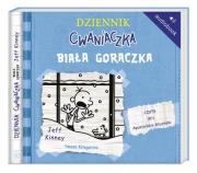 Dziennik cwaniaczka 6. Biała gorączka Audiobook. Autor: Jeff Kinney. Dadada.pl Okładka książki Dziennik cwaniaczka 6. Biała gorączka Audiobook