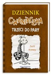 Dziennik cwaniaczka 7. Trzeci do pary. Autor: Jeff Kinney. Dadada.pl Okładka książki Dziennik cwaniaczka 7. Trzeci do pary