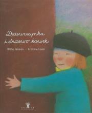 Dziewczynka i drzewo kawek. Autor: Kristiina Louhi, Riitta Jalonen. Dadada.pl Okładka książki Dziewczynka i drzewo kawek