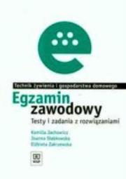 Egzamin zawodowy - Technik Żywienia WSiP. Autor: Słabkowska. Dadada.pl Okładka książki Egzamin zawodowy - Technik Żywienia WSiP