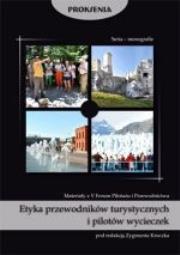 Etyka przewodników turystycznych i pilotów wycieczek. Autor: Zygmunt Kruczek. Dadada.pl Okładka książki Etyka przewodników turystycznych i pilotów wycieczek