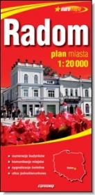 Okładka książki Euromapa Radom 1:20 000