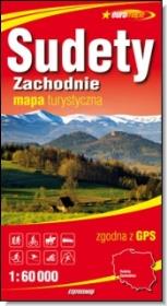 Okładka książki Euromapa Sudety Zachodnie 1:60 000
