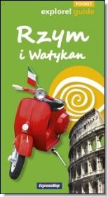 Okładka książki Explore!guide Rzym i Watykan pocket + mapa