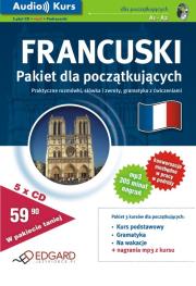 Okładka książki Francuski. Pakiet dla początkujących. Audio kurs (książka + 4CD + MP3)