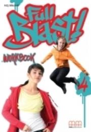 Full Blast 4 WB MM PUBLICATIONS. Autor: H.Q.Mitchell. Dadada.pl Okładka książki Full Blast 4 WB MM PUBLICATIONS