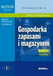 Okładka książki Gospodarka zapasami i magazynem cz. 1 DIFIN