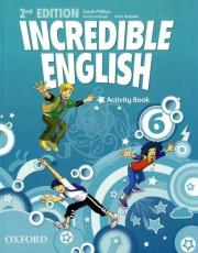 Incredible English  2E 6 AB OXFORD. Autor: Peter Redpath, Sarah Philips, Kirstie Grainger. Dadada.pl Okładka książki Incredible English  2E 6 AB OXFORD