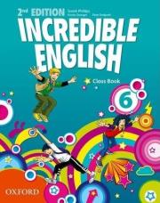 Incredible English  2E 6 CB OXFORD. Autor: Peter Redpath, Sarah Philips, Kirstie Grainger. Dadada.pl Okładka książki Incredible English  2E 6 CB OXFORD
