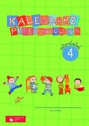 Okładka książki Kalendarz przedszkolaka Czterolatek PWN