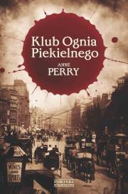 Klub ognia piekielnego. Autor: Perry Anne. Dadada.pl Okładka książki Klub ognia piekielnego