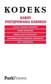 Okładka książki Kodeks karny, postępowania karnego