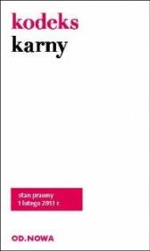Okładka książki Kodeks karny