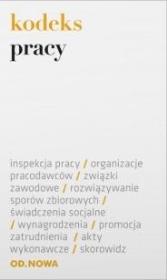 Kodeks pracy. Autor: Lech Krzyżanowski. Dadada.pl Okładka książki Kodeks pracy