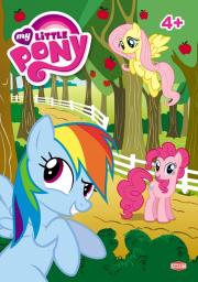 Okładka książki Kolorowanka - My Little Pony A4