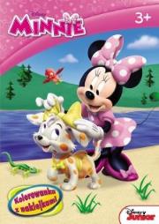 Okładka książki Kolorowanka z naklejkami  - Minnie i Daisy