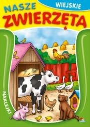 Okładka książki Kolorowanka z naklejkami. Nasze zwierzęta (20)