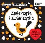 Książeczki kontrastowe. Zwierzęta i zwierzątka. Autor: Bardos Krystyna. Dadada.pl Okładka książki Książeczki kontrastowe. Zwierzęta i zwierzątka
