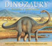 Okładka książki Książka z szablonami. Dinozaury