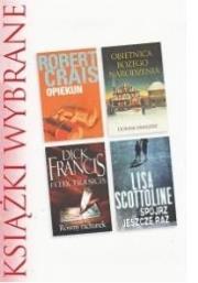Książki wybrane: Opiekun, Obietnica Bożego Narodzenia, Równy rachunek, Spójrz jeszcze raz. Autor: R. Creis D. Vanliere D. Francis F. Francis L. Scottoline. Dadada.pl Okładka książki Książki wybrane: Opiekun, Obietnica Bożego Narodzenia, Równy rachunek, Spójrz jeszcze raz