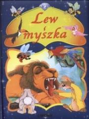 Okładka książki Lew i myszka (brokat)