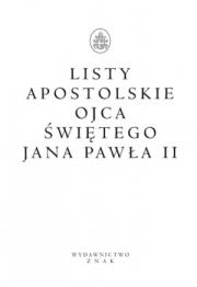 Okładka książki Listy Apostolskie Ojca Świętego Jana Pawła II