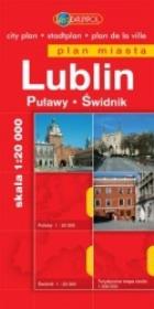 Okładka książki Lublin. Puławy. Świdnik. Plan miasta w skali 1:20 000