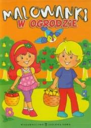 Okładka książki Malowanki. W ogrodzie