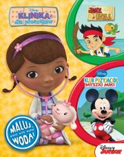 Maluj wodą - Disney Junior. Autor: Opracowanie zbiorowe. Dadada.pl Okładka książki Maluj wodą - Disney Junior