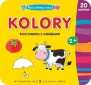 Maluszkowy Świat - Kolory. Autor: Red. Agnieszka Skórzewska. Dadada.pl Okładka książki Maluszkowy Świat - Kolory