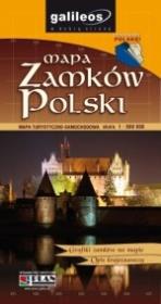 Okładka książki Mapa zamków polski   1 : 900 000