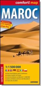 Okładka książki Maroko / Maroc laminowana mapa samochodowa 1:1 500 000 (wersja francuska)