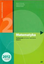Matematyka LO 2 podr. ZP Świda NPP w.2012 OE. Autor: Kurczab Marcin, Kurczab Elżbieta, Świda Elżbieta. Dadada.pl Okładka książki Matematyka LO 2 podr. ZP Świda NPP w.2012 OE