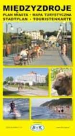 Okładka książki Międzyzdroje. Plan miasta z Mapą Wyspy Wolin